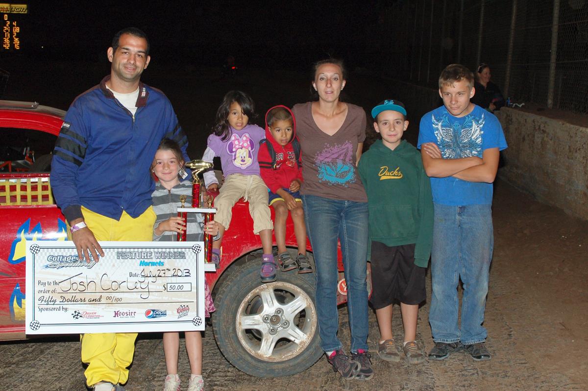 Glaser, Philpott, Crooks, Corley, and Christopherson Get To CGS Victory Lane