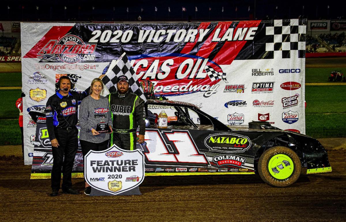 Derek Brown wins Street Stocks headliner at Lucas Oil Speedway