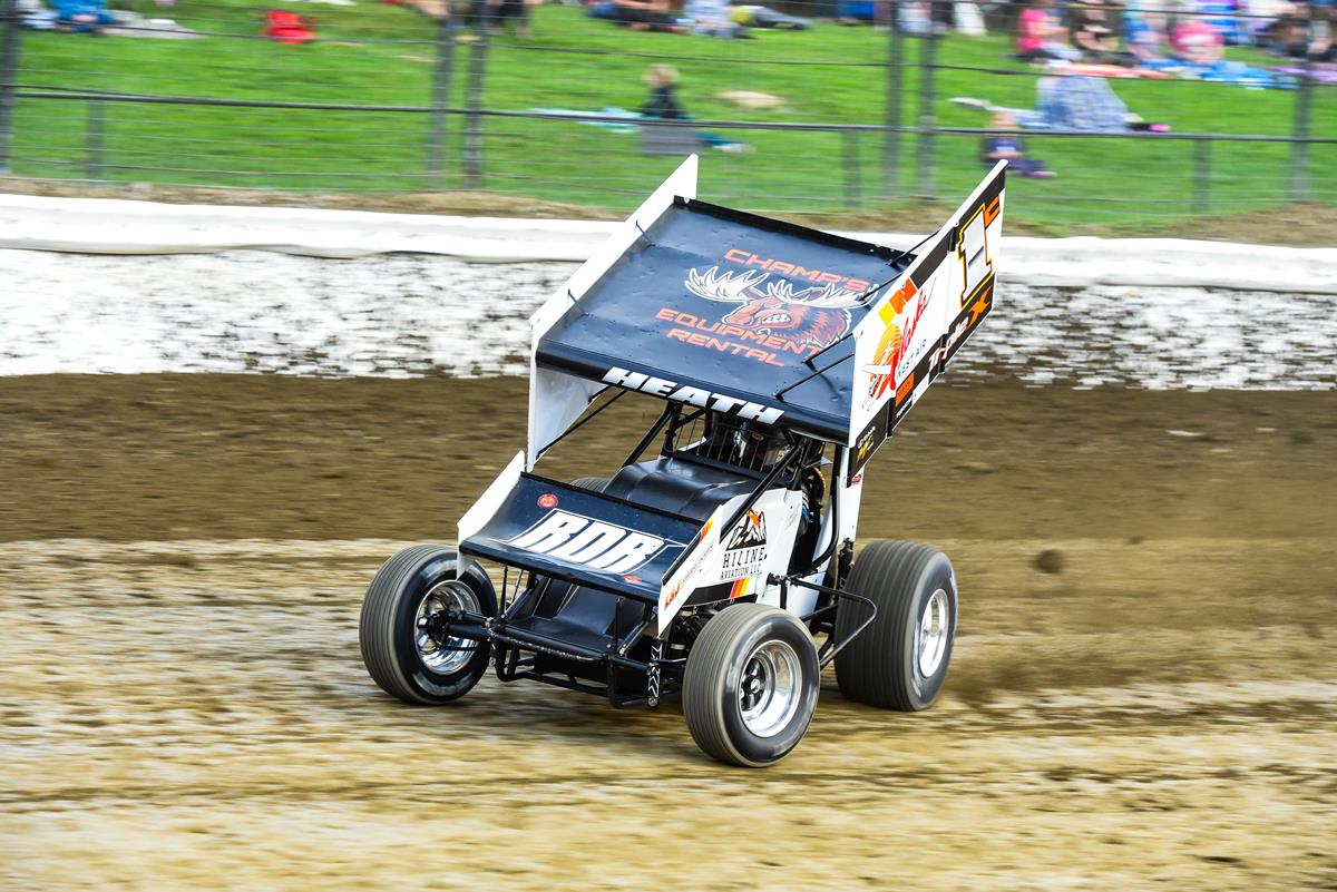 HEATH HOLDS STRONG LATE FOR SKAGIT SPEEDWAY WIN