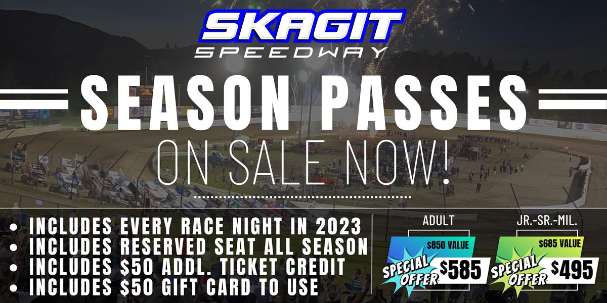 SEASON PASSES ON SALE NOW!