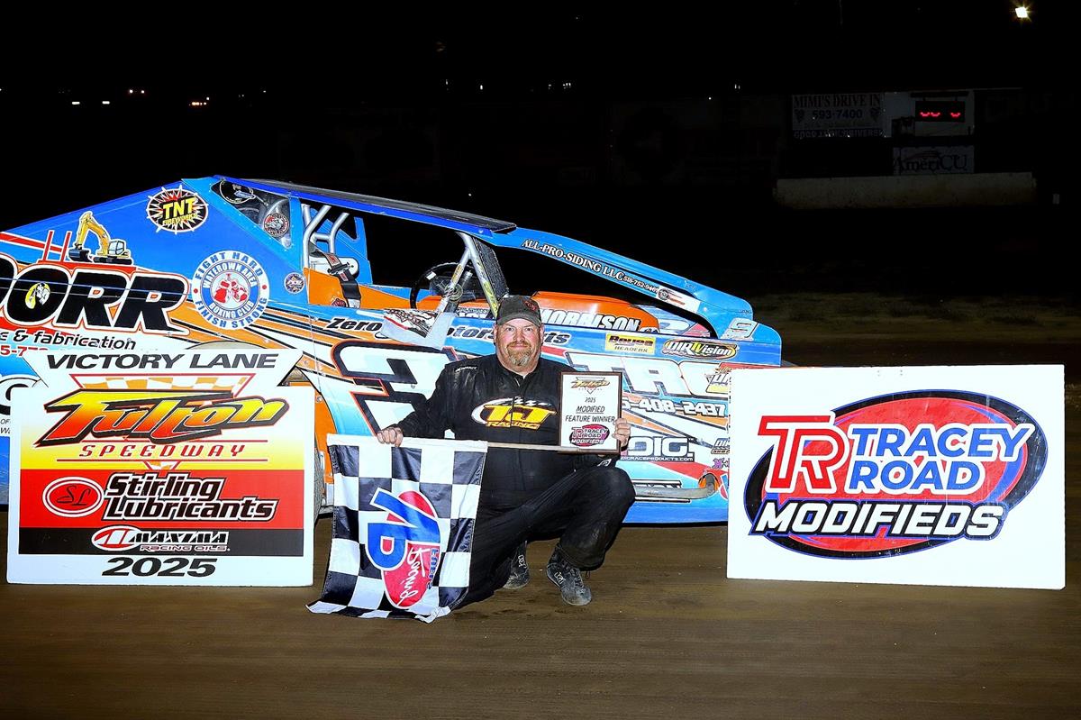 Lance Willix Parks in Fulton Speedway Modified Victory Lane for the First Time