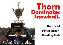 Derek Thorn Wins BIG!