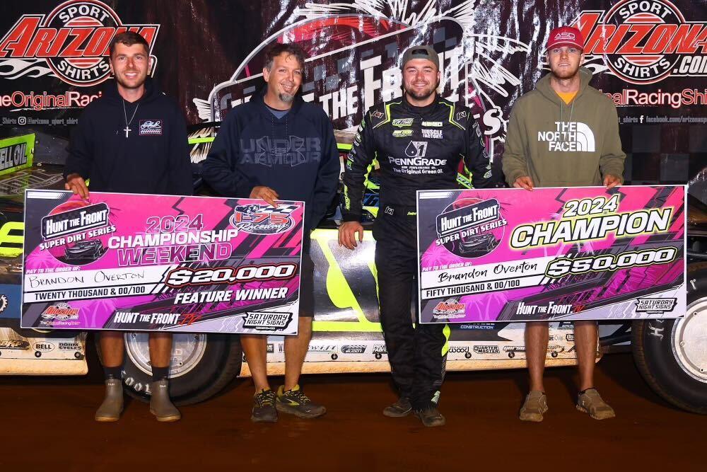 Brandon Overton pockets $70,000 in Championship Weekend with Hunt the Front Super Dirt Series