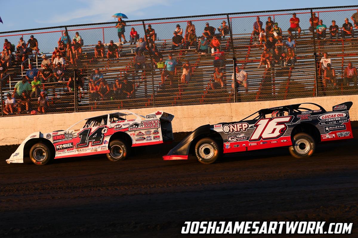Tri-State Speedway (Haubstadt, IN) – DIRTcar Summer Nationals – July 10th, 2022. (Josh James Artwork)