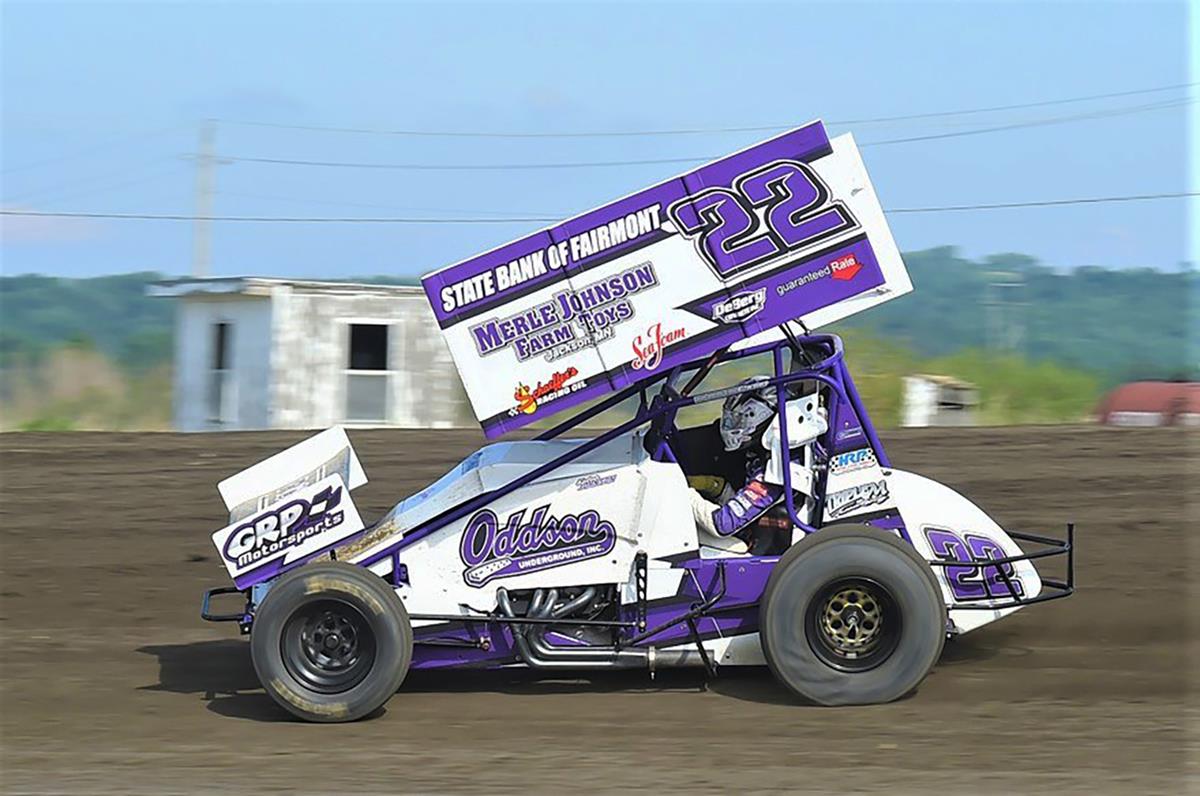 Kaleb Johnson Scores Career-Best Knoxville Raceway Finish