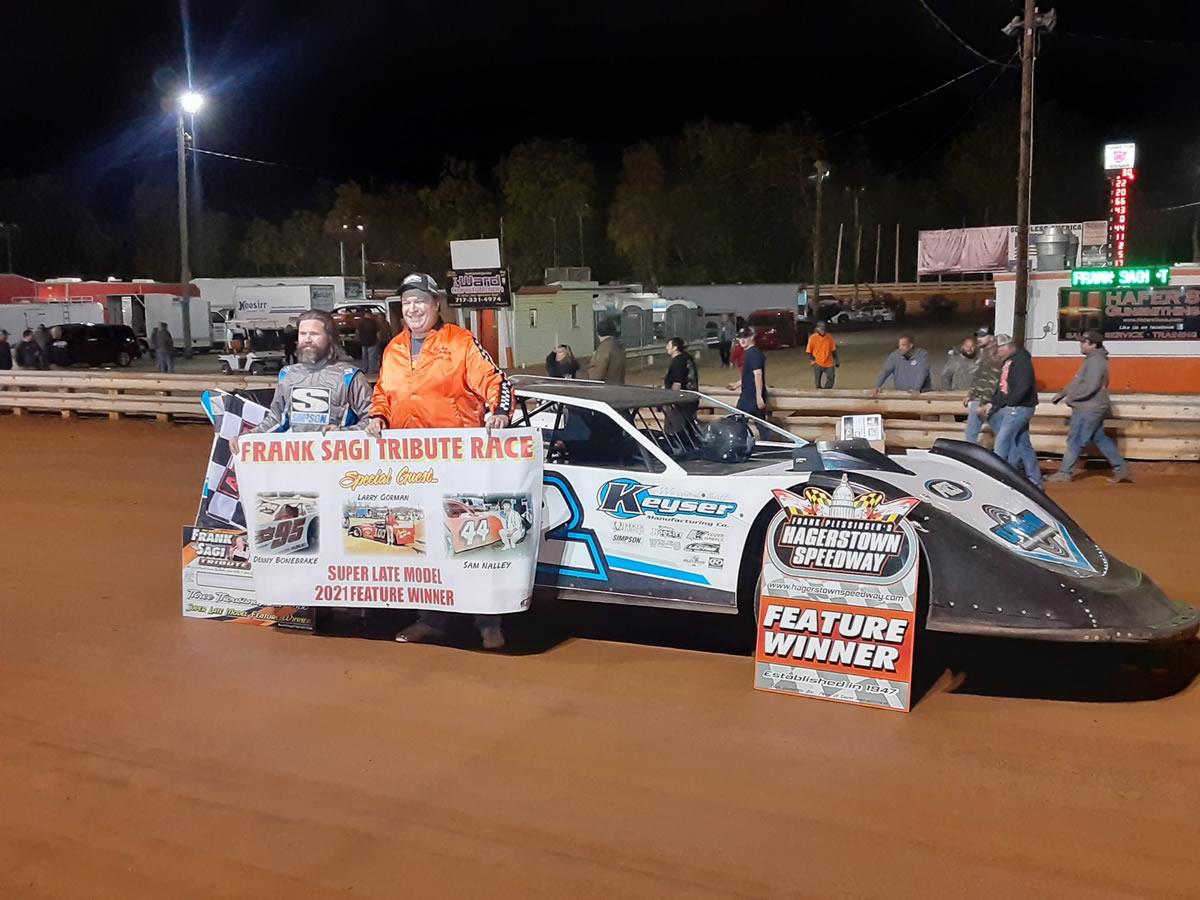 Satterlee wins Sagi Tribute at Hagerstown Speedway