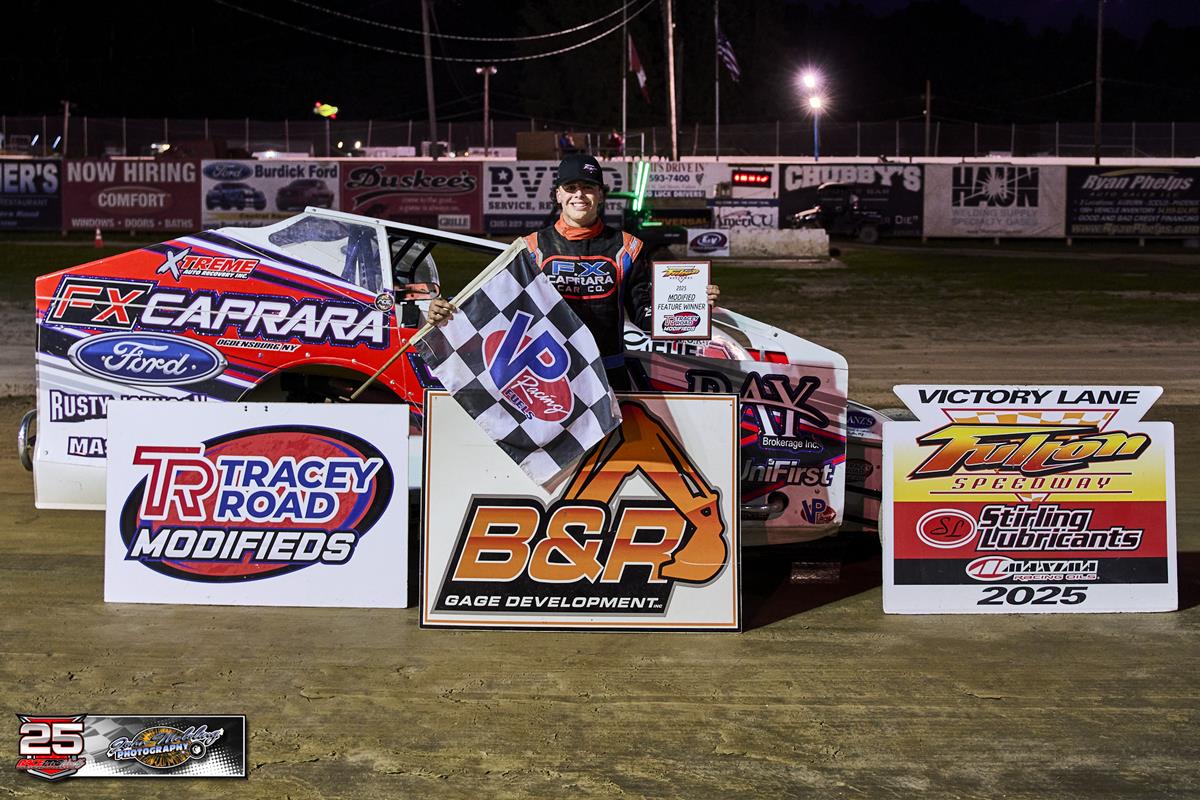Matt Caprara Cruises to Fulton Speedway Modified Win