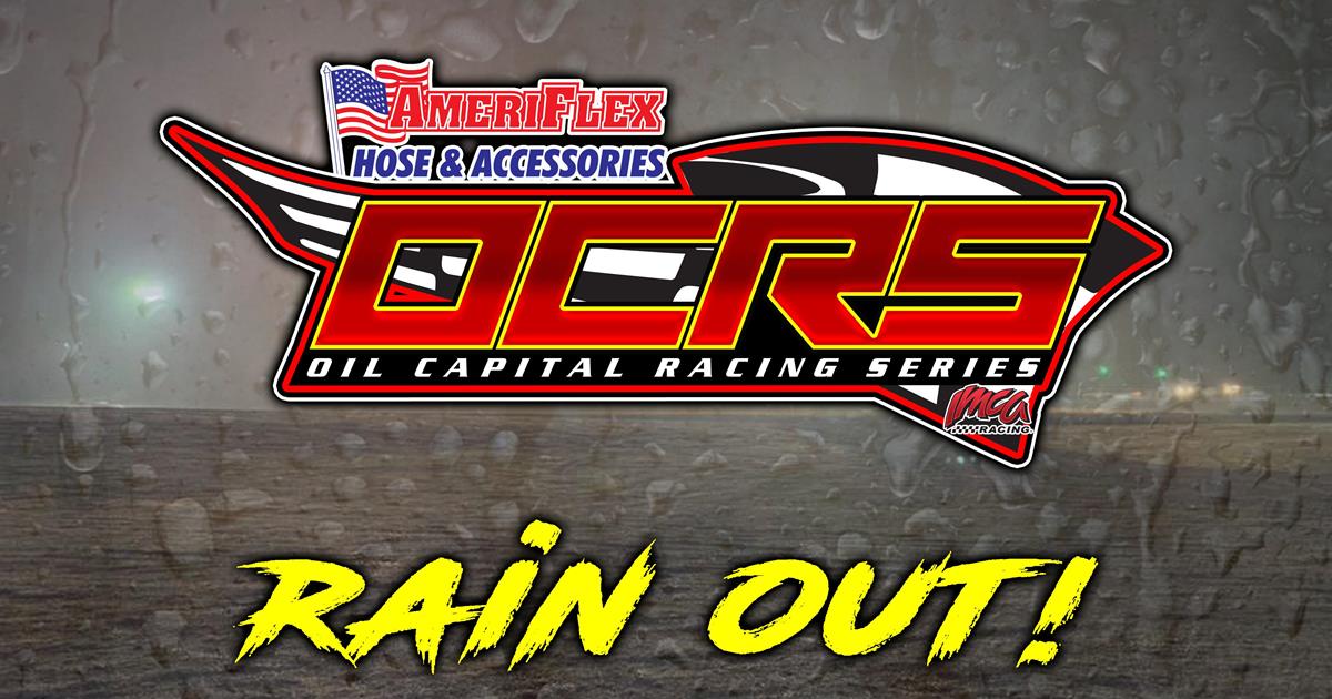 Rain washes out Friday's OCRS event at Caney Valley Speedway