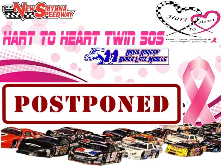 Hart to Heart SLM Twin 50s Postponed until October 18th
