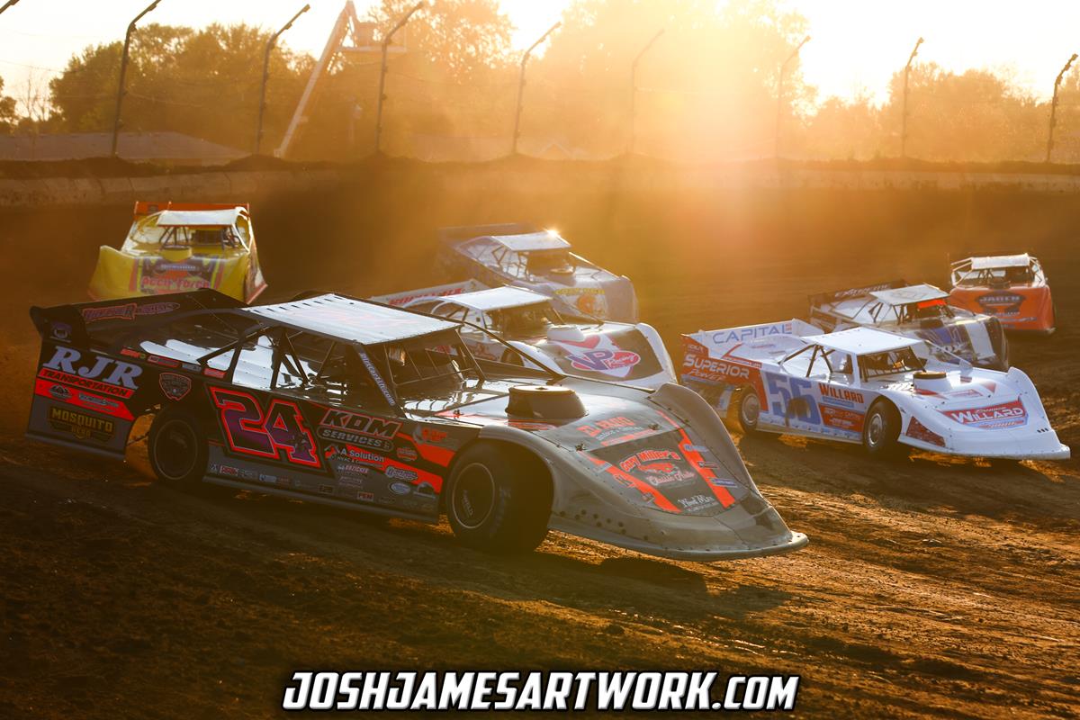 Jacksonville Speedway (Jacksonville, IL) – MARS Championship Series – Wild Man Kelly Classic – July 21st, 2023. (Josh James Artwork)