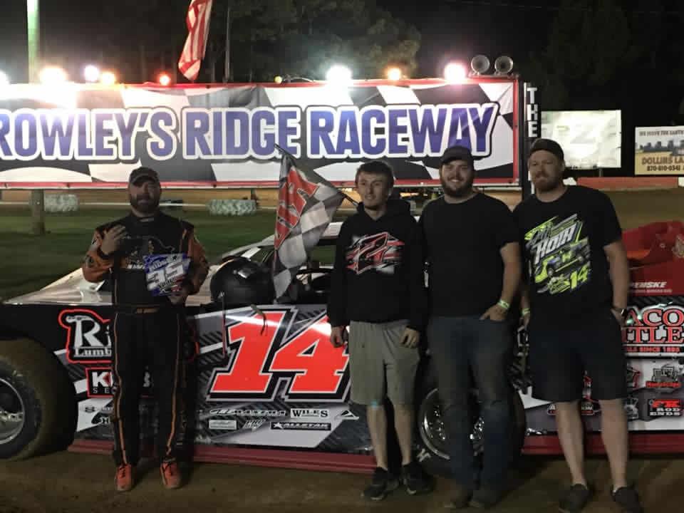 Godsey back in victory lane at Crowley's Ridge, Roth finishes second