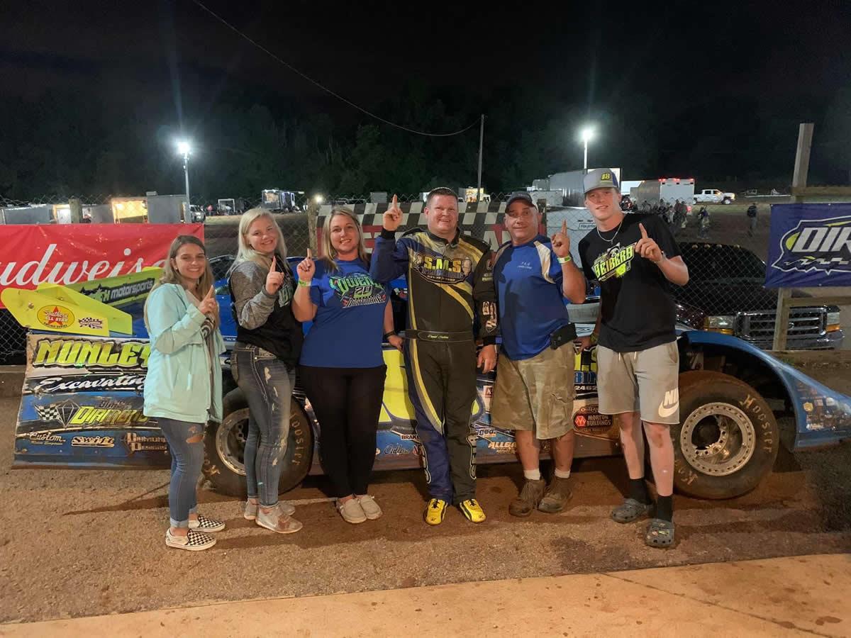 David Seibers outruns rain at Clarksville to pick up seventh win of 2020