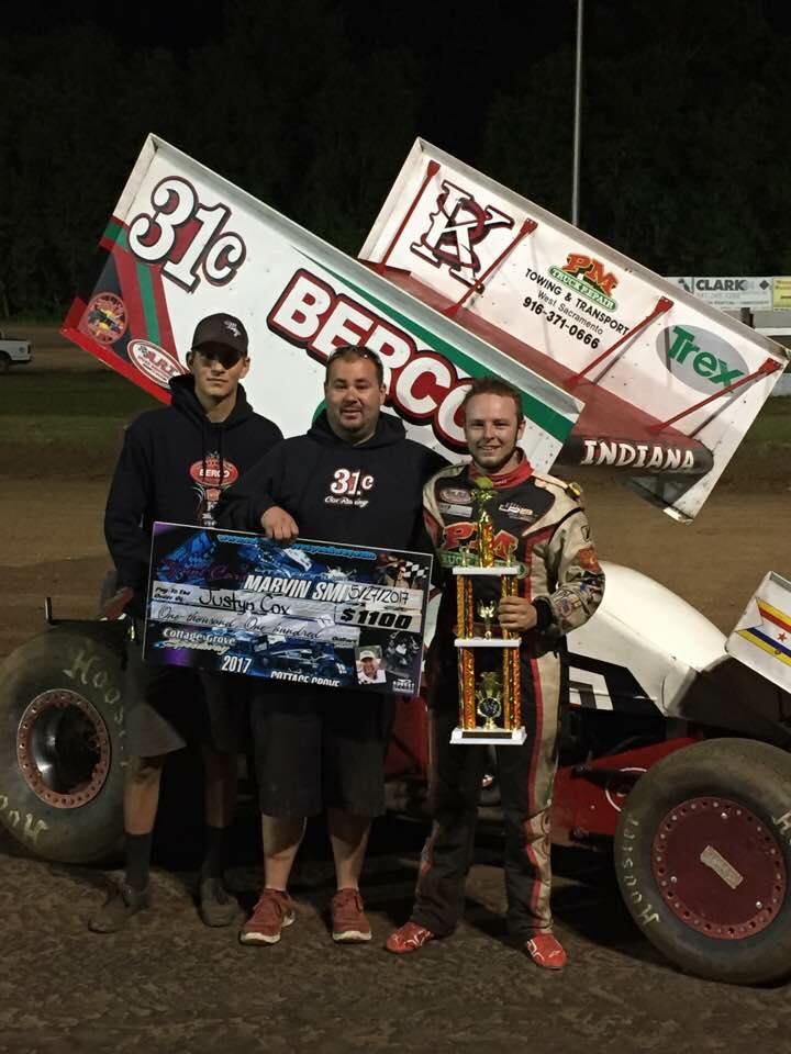 Cox, Frick, And Evans Get Saturday May 27th CGS Wins