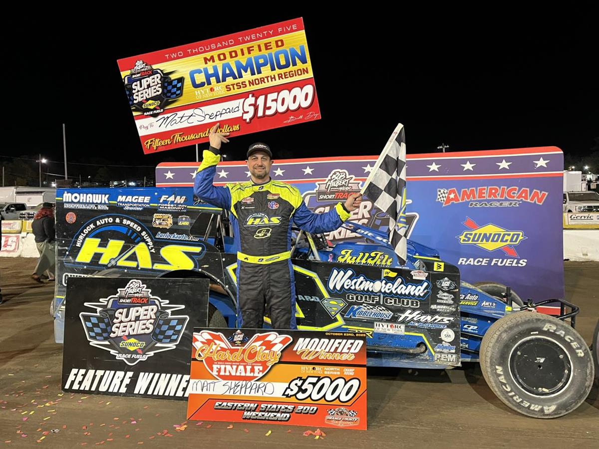 Clean Sweep: Matt Sheppard Wins ‘Hard Clay Finale’ & STSS North Region Title Thursday at Orange County