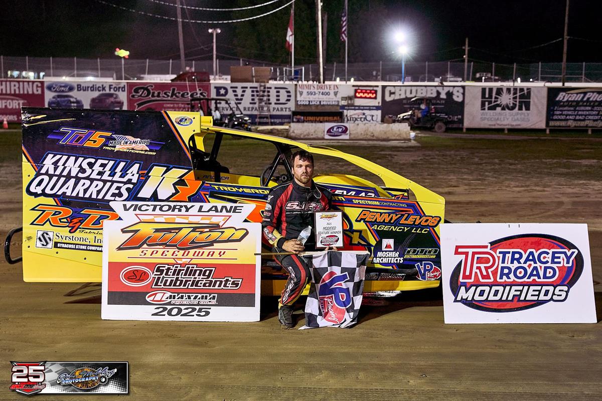 Tim Sears Jr. Earns Outlaw 200 Starting Spot with Fulton Speedway Modified Win