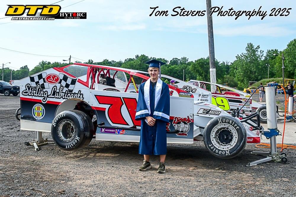 From Cap & Gown to Victory Lane, Jacob Bansmer Claims First Career Sportsman Win