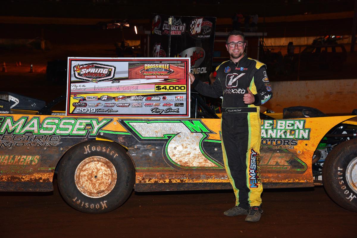 Donald McIntosh Enjoys Two-Win Weekend