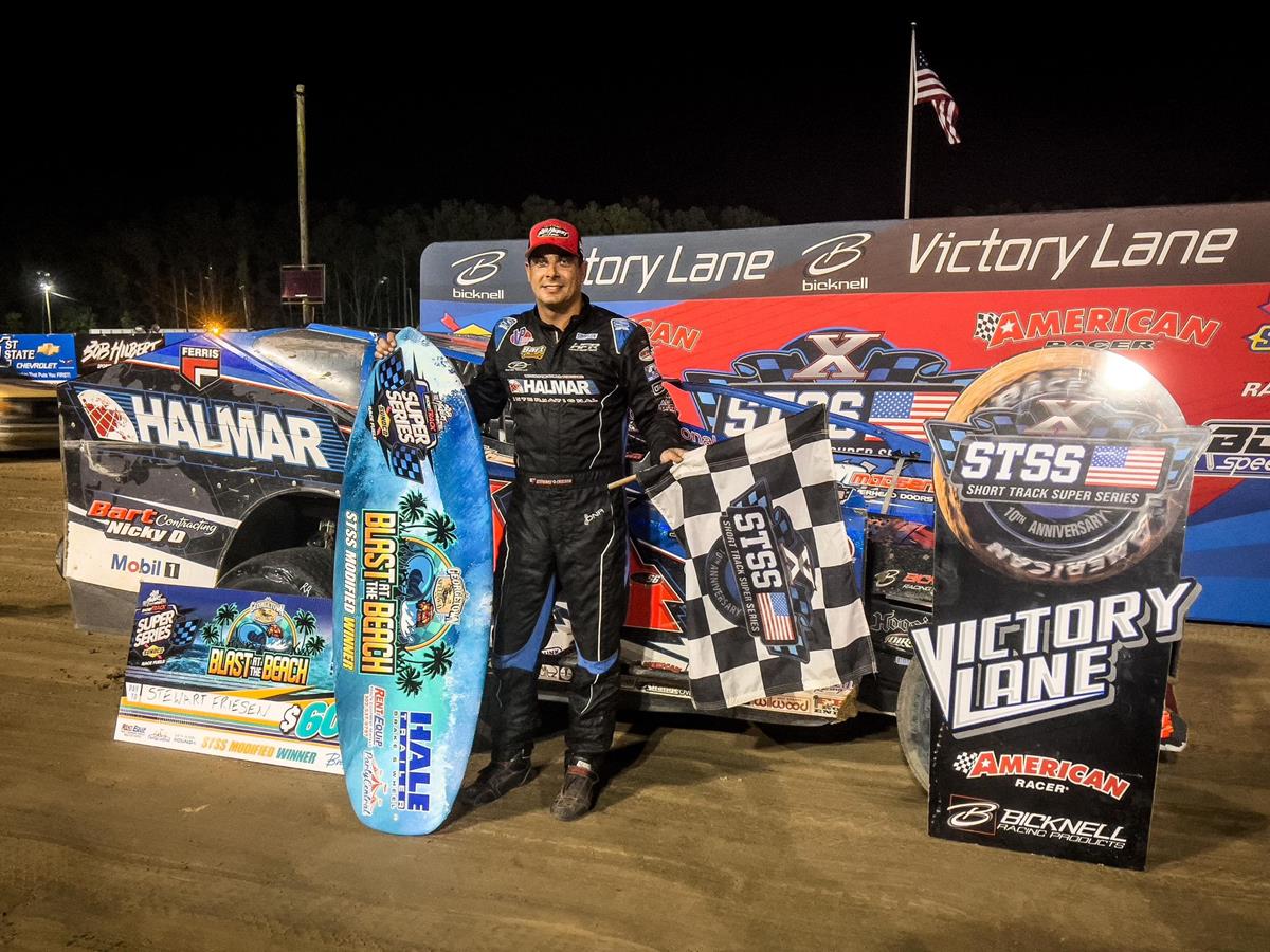 Back to the Front: Stewart Friesen Drives to ‘Blast at the Beach Victory