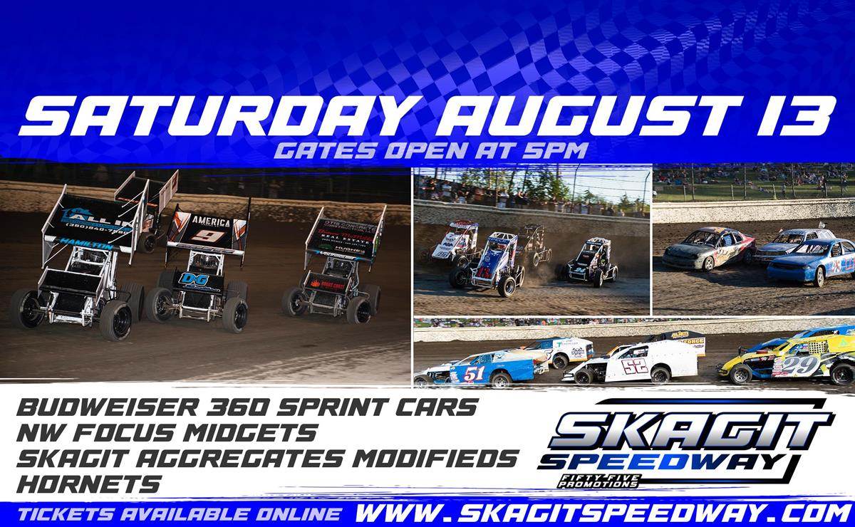 SATURDAY - AUGUST 13