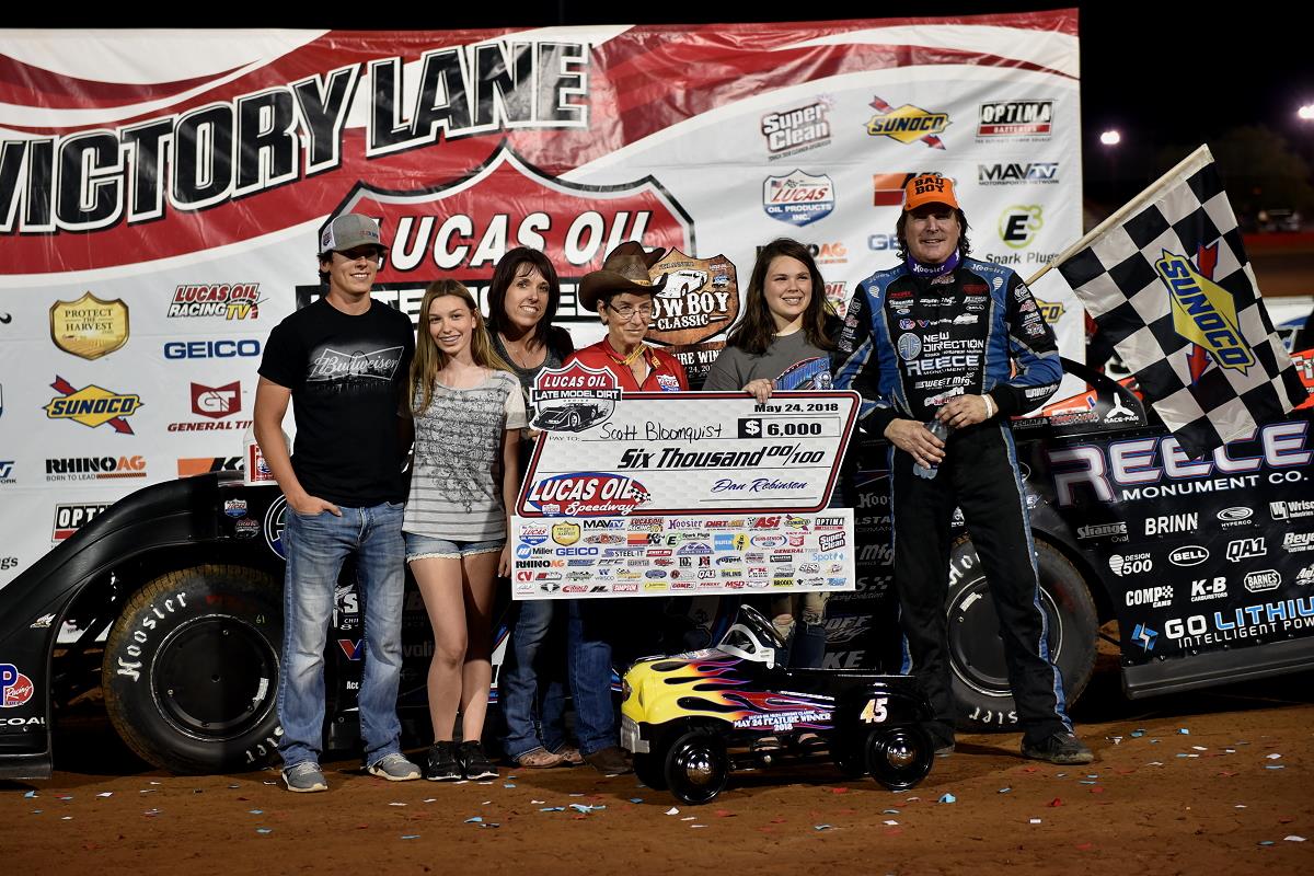 Bloomquist wins 'Cowboy Classic'