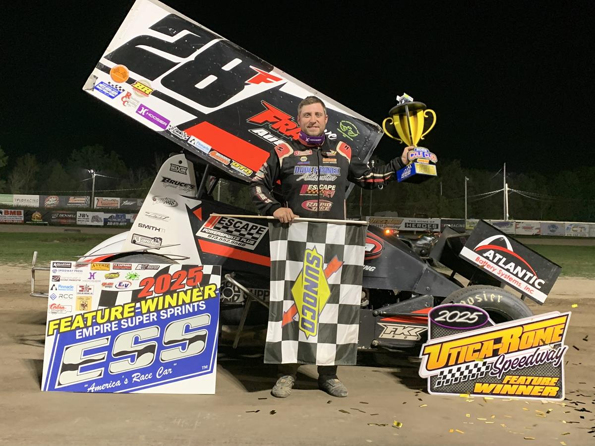 Franek Wins $10,000 in Cole Cup at Utica Rome