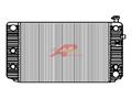 Plastic Tank Aluminum Core, 1 Row Radiator