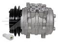 Alternative Compressor 10PO8E - 122mm, Single Groove Clutch, 12V