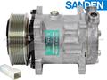 OE Sanden Compressor SD7H15 - 119mm, 8 Groove Clutch 12V