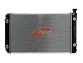 Plastic Tank Aluminum Core, 2 Row Radiator with Frame