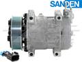 OE Sanden Compressor SD7H15 - 119mm, 8 Groove HD Clutch, 12V