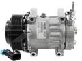 OE Sanden Compressor SD7H15 - 125mm, 8 Groove Clutch, 12V