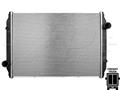Plastic Aluminum Radiator without Oil Cooler - Volvo/White