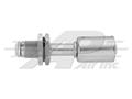 Straight #8 Male Flare Bulkhead, Steel Fitting