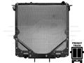 Plastic Tank/Aluminum Core Radiator w/ Frame and Oil Cooler - Freightliner