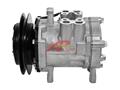 Alternative Compressor FS6 - 147.8mm, Single Groove Clutch, 12V
