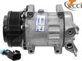 OE TCCI QP7H15 Compressor - 119mm, 8 Groove SHD Clutch, 12V