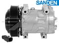 OE Sanden Compressor SD7H15 - 152mm, 8 Groove Clutch 24V