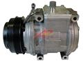 Alternative Denso Compressor 10PA15C - 114mm, 4 Groove Clutch, 12 Volt