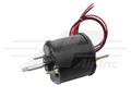 Blower Motor with 1/4 Shaft, Single Speed, 2 Wire, 12 Volt - Reversible