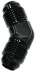SRP 45° Elbow Male Union AN Same Size Ends, Black