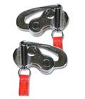 HANS Quick Click Helmet Anchor Tether Kit, Silver
