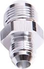 SRP Straight Male Reducer AN to AN Fitting, Chrome Look