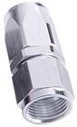 SRP Straight Reusable Aluminum Fittings, Chrome Look