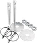 Aluminum Hood Pin Kit Mill Finish