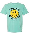 Youth Smiley Face Tee - Mint Green