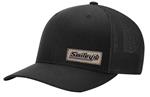 Smileys Fitted Patch Hat, Black