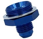 SRP Short Carburetor Fitting, Blue