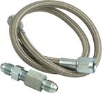 QuickCar 24 Gauge Line Kit, Braided Steel with Fittings