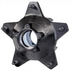 Wilwood Starlite 55 Wide 5 Front Black Hub Drilled