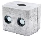 Allstar 25 Lb Clamp-On Weight Ballast, 4 x 5